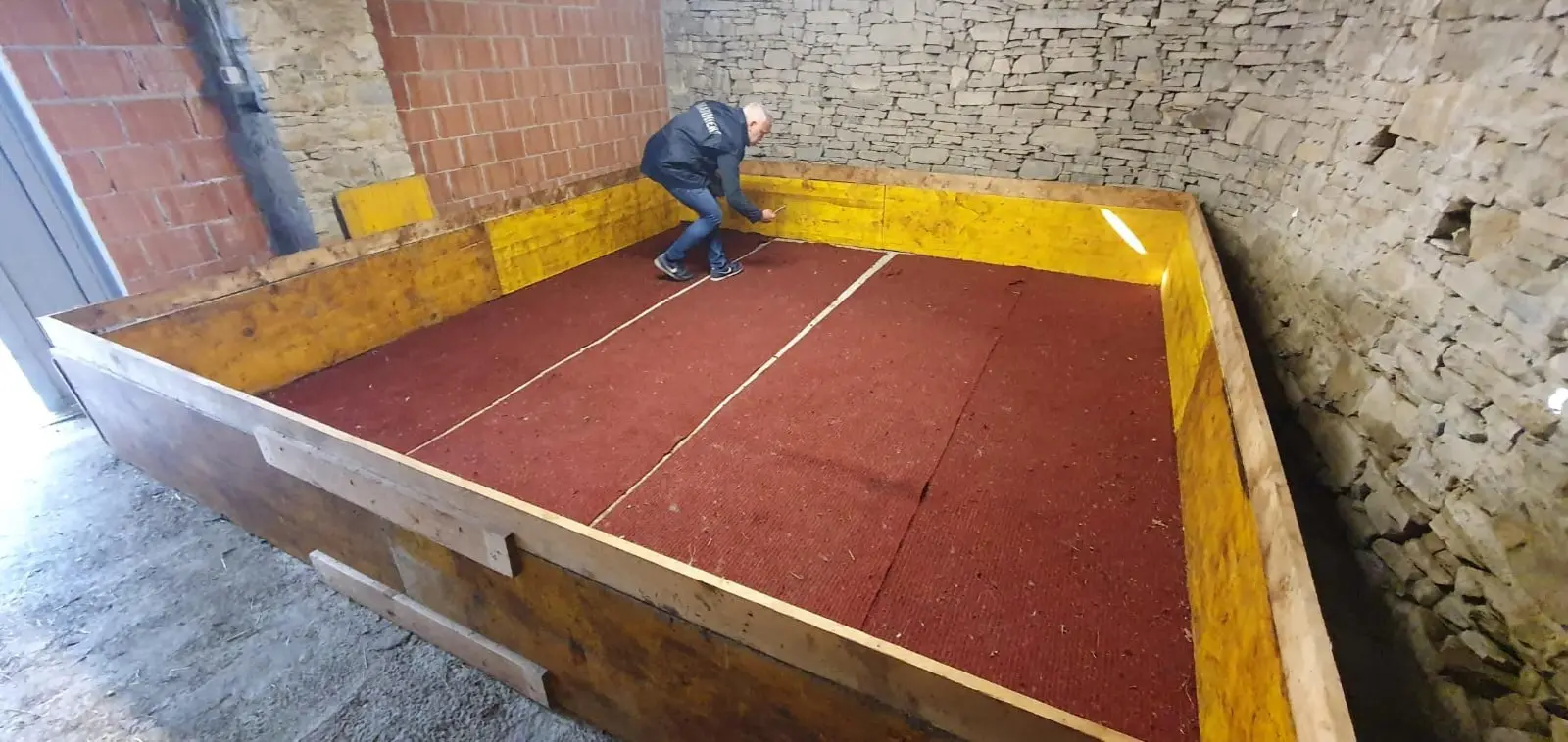L'arena utilizzata per i combattimenti
