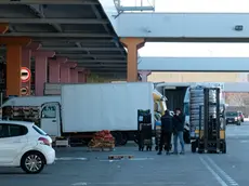 Uno scarico merci al Maap
