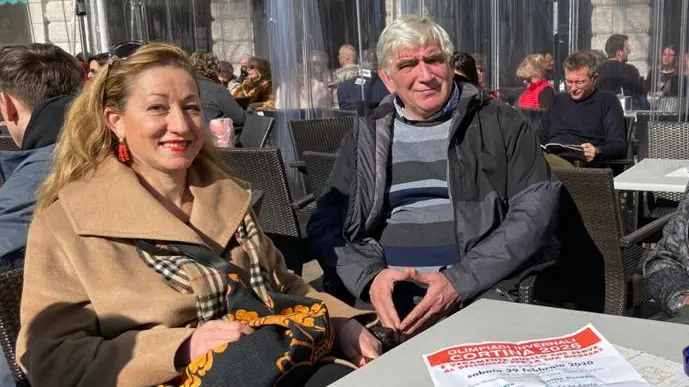 La farmacista Cristina Muratore e l’avvocato Gino Sperandio