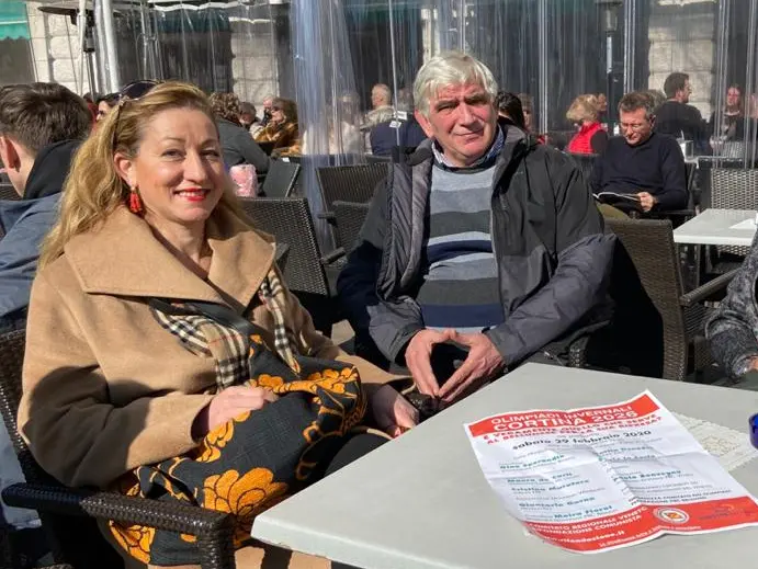 La farmacista Cristina Muratore e l’avvocato Gino Sperandio