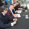 La firma, in municipio a Quero, del protocollo d'intesa per il controllo di vicinato a Setteville