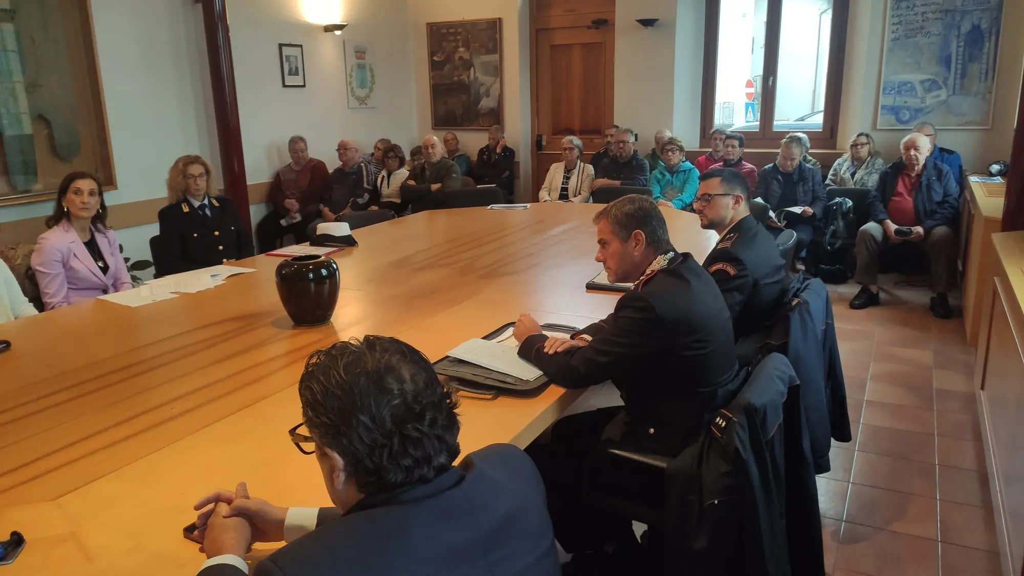 L'incontro in municipio a Seren del Grappa per rinnovare il protocollo sul controllo di vicinato