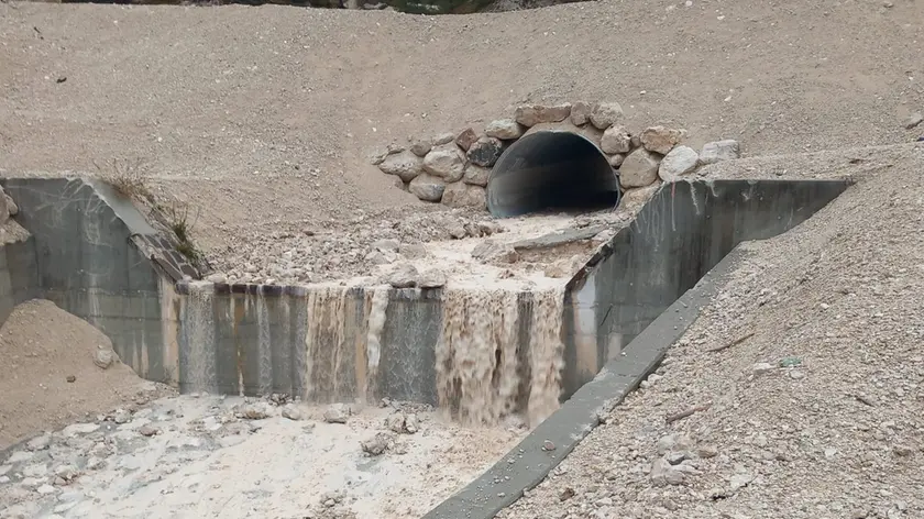 La situazione stamattina sopra San Vito di Cadore