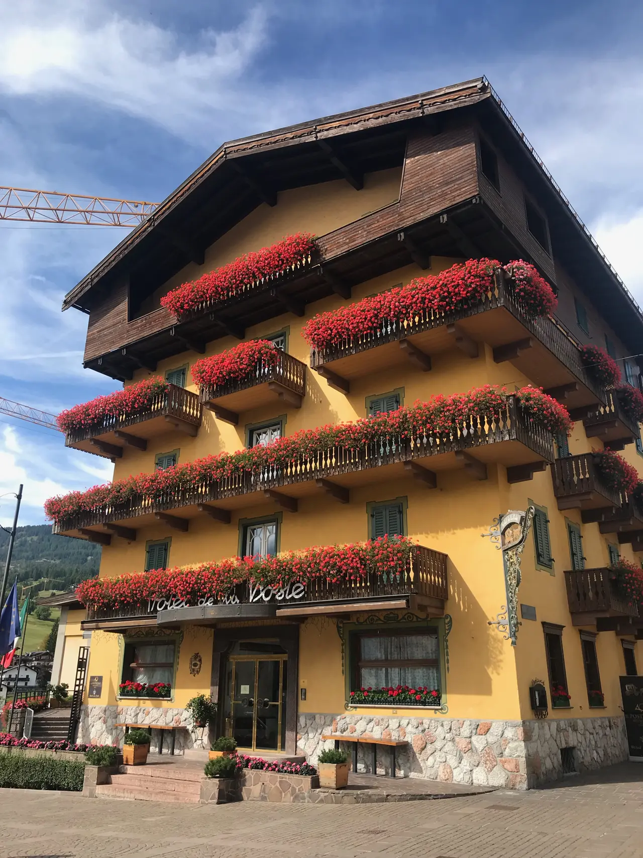 L'Hotel de la Poste di Cortina d'Ampezzo