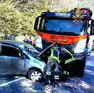 Lo schianto di stamattina a Perarolo di Cadore