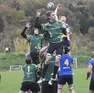 Un momento del derby fra Alpago e Belluno