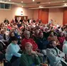 La sala di San Vito gremita per l'incontro sulle bollette