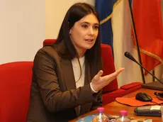Marta Novello ad un evento organizzato dall'Ulss 2