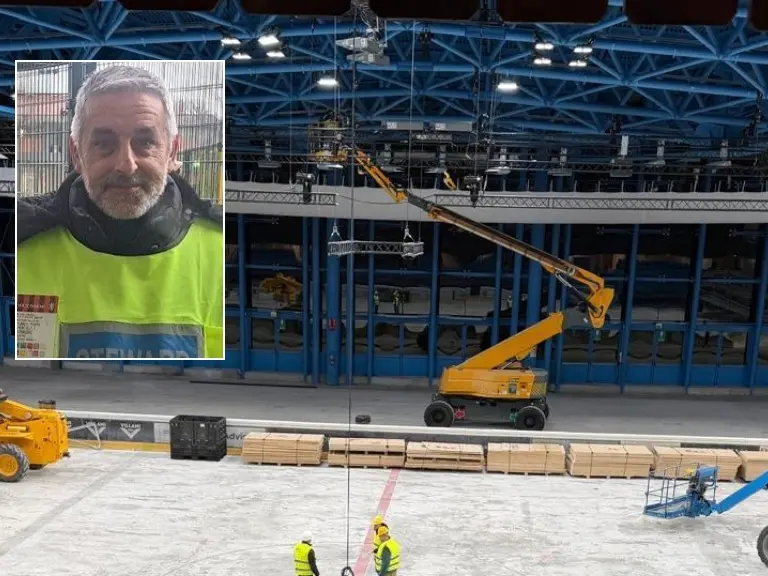 Pietro Zantonini e il cantiere olimpico