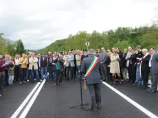 a sospirolo l'inaugurazione della variante piz gron