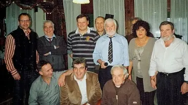 Foto di gruppo del direttivo della Rb Costruzioni