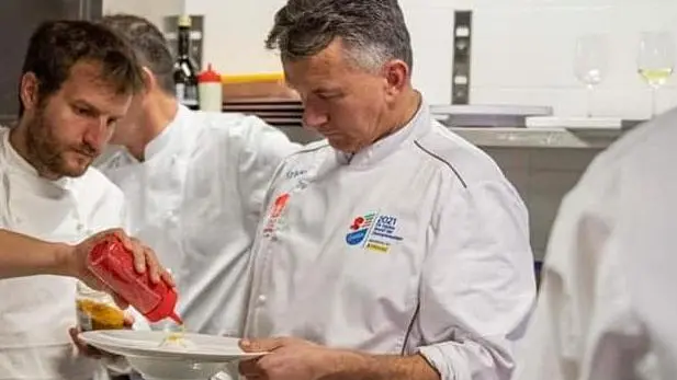 Graziano Prest, chef del ristorante stellato Tivoli