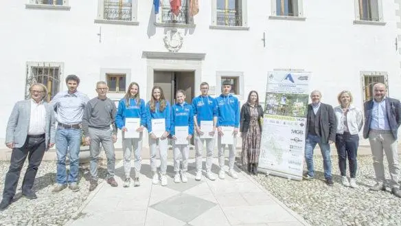 Un momento della presentazione della gara