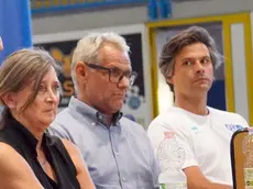 Paolino Bristot, al centro nella foto