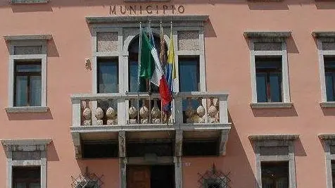 Pieve di Cadore, 14 luglio 2006, il municipio