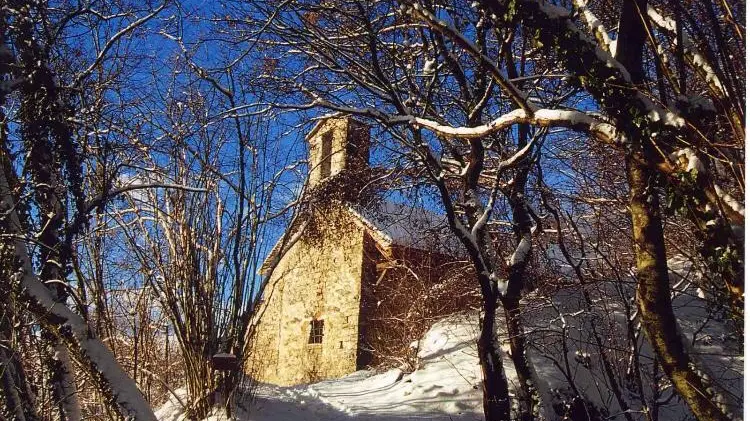 La chiesetta di Sant'Andrea a Ponte nelle Alpi