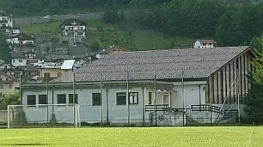 Il palazzetto a Cencenighe Agordino