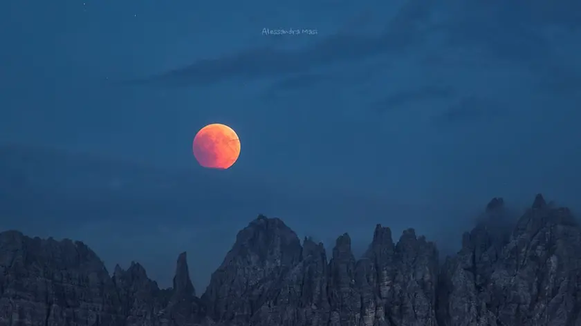 L'eclissi fotografata da Alessandra Masi