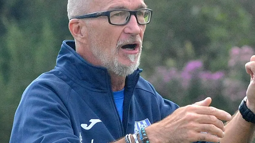 L'allenatore Roberto Pauletti