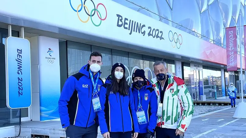 Gli azzurri del curling misto a Pechino