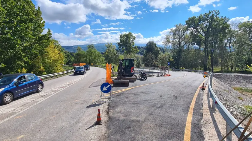 La nuova bretella in via dei Dendrofori a Belluno