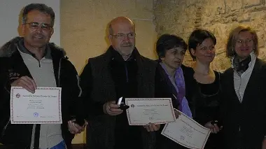 I premiati con la medaglia