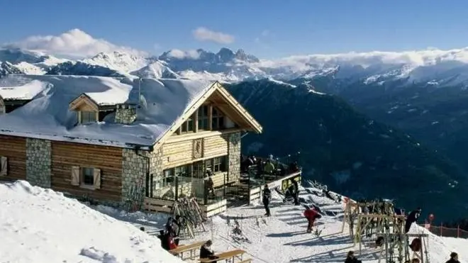 Una pista dello Ski Civetta