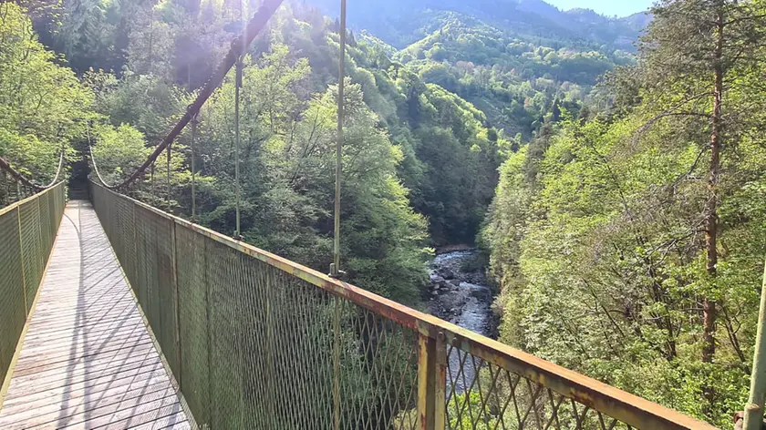 L'area del Vanoi dove si ipotizza la costruzione della diga