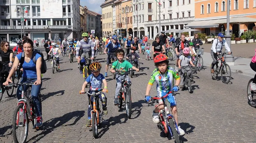 Bimbinbici, passeggiata in bicicletta per le vie di Belluno