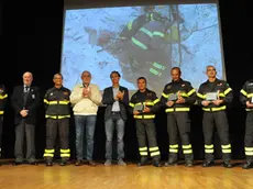 I vigili del fuoco premiati