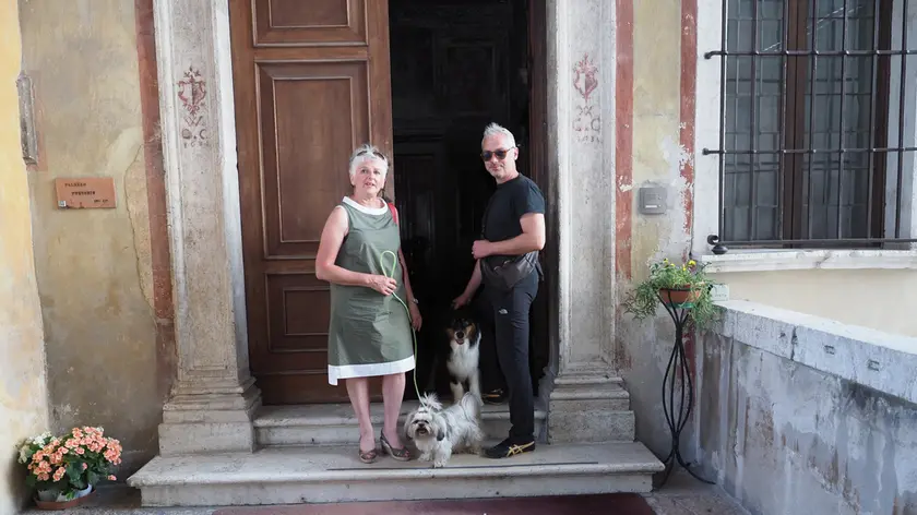 Nadia Forlin e Paolo Serrangeli, in municipio