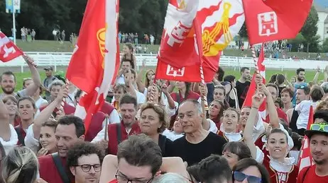 Palio di Feltre, domenica, vince quartiere Santo Stefano