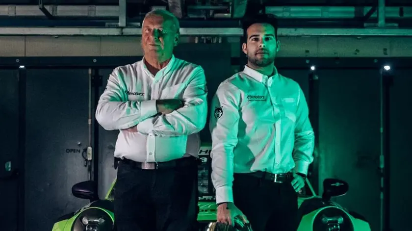 Andrea Fontana con la Porsche 911 GT3 Cup del team Ebimotors