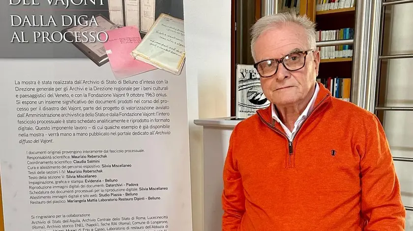 Lo storico Maurizio Reberschak all’Archivio di Stato di Belluno
