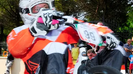 Bolognini Maser gare di sliderking triciclo