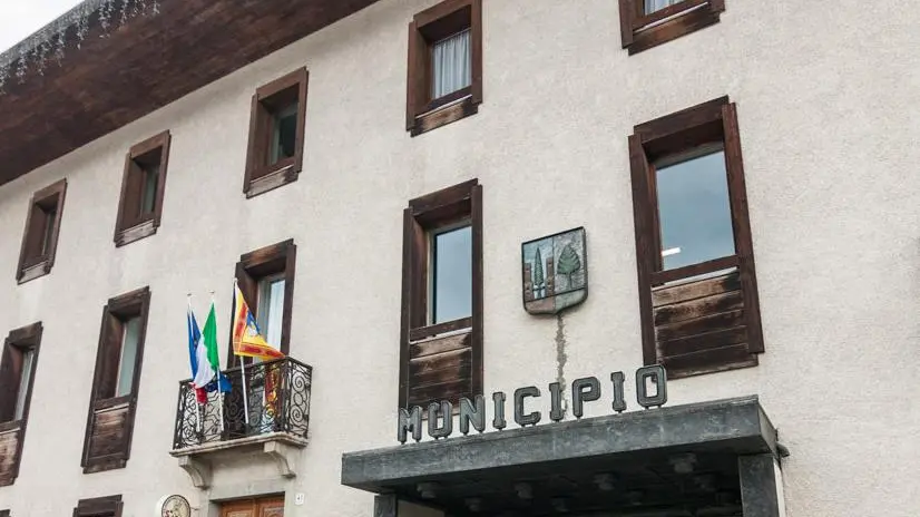 Il municipio di San Vito di Cadore