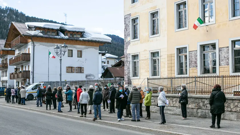Vaccinazioni a Santo Stefano di Cadore per età 75-79 di tutti i Comuni del Comelico