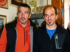 Il presidente Antonello Cibien con Stefano Santomaso