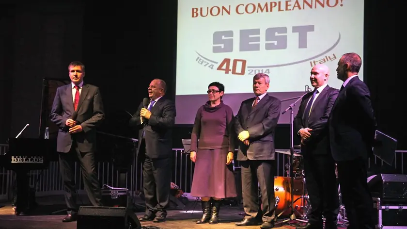 La festa per i 40 anni della Sest (foto Zanfron)