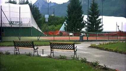 Immagini dei campi di tennis a Sedico