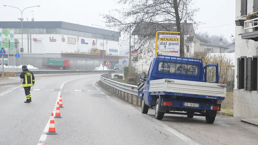 Il camioncino che investì la studentessa