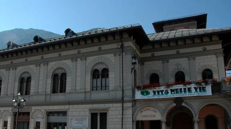 Santo Stefano di Cadore, 20 luglio 2006, il municipio
