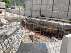 Il cantiere di Castellavazzo chiuso per via dei ritrovamenti archeologici