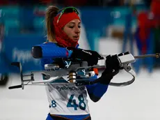 Olympics Winter Games PyeongChang 2018. Italy's Lisa Vittozzi during Ladies 7,5 Km Sprint, Alpensia Biathlon Centre (KOR), 10/02/2018 Photo: Pentaphoto/Giovanni Auletta