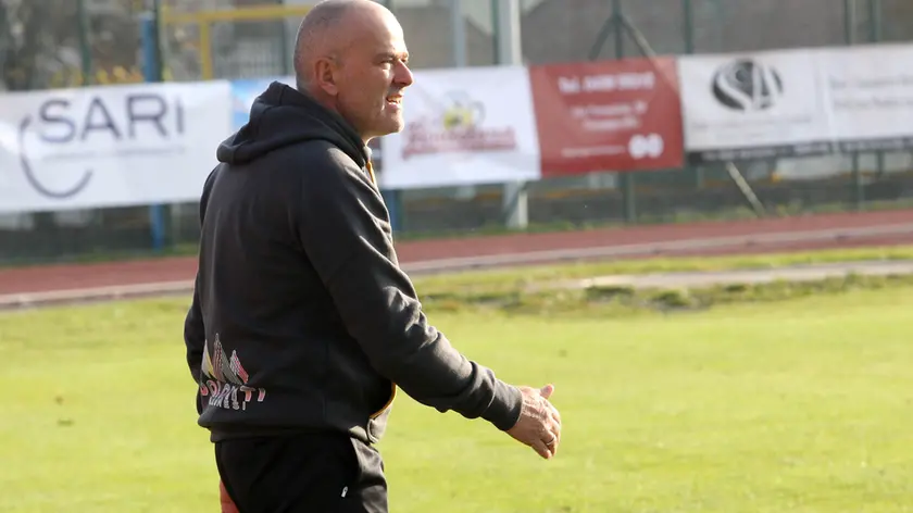 Renato Lauria, allenatore della Dolomiti Bellunesi