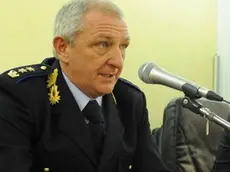 Belluno, 20 gennaio 2010. festa dei vigili urbani in auditoriumIl comandante Dalla Ca'