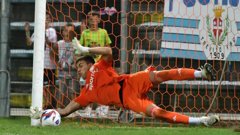 Il portiere Luca Carraro