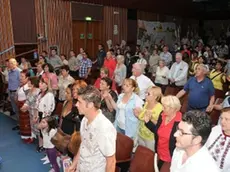 La platea alla festa dei Popoli