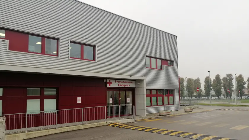 Il pronto soccorso dell'ospedale di Feltre