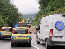 Ferrazza Vittorio Veneto strada chiusa per frana per il Fadalto